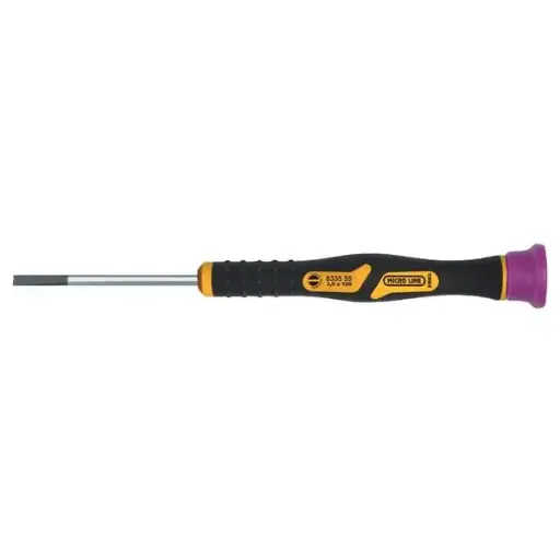 [NAR-833552] Slotted screwdriver, MICRO LINE PROFI 1,5 x 60 mm