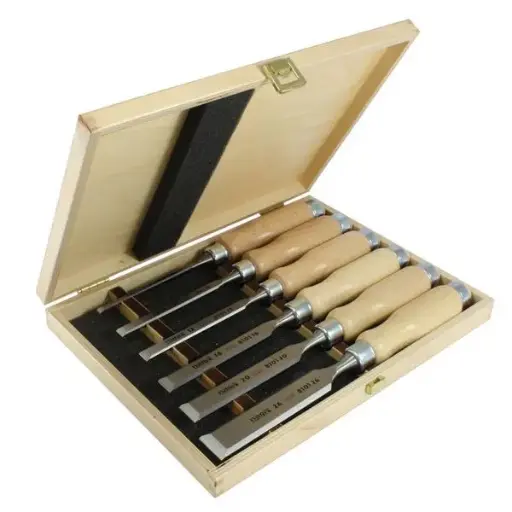 [NAR-853055] Set of bevel edge chisels, WOOD LINE PROFI 6-10-12-16-20-26