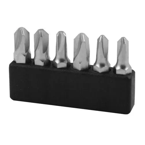 [NAR-857200] Set van veiligheidsbits 1/4" in een houder 6 stuks