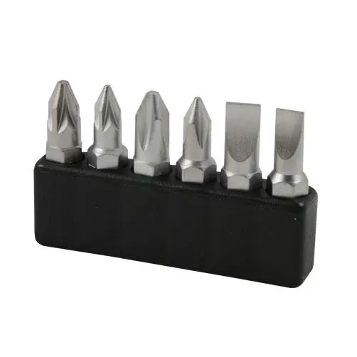 [NAR-857400] Set van bits 1/4" in een houder 6 stuks