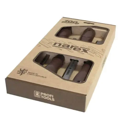 [NAR-860400] Set de ciseaux à bois, PLAST LINE PROFI 8-10-16-32