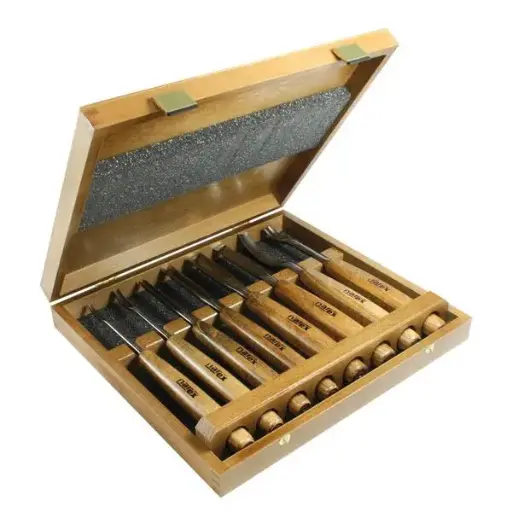 [NAR-868000] Set of carving chisels, PROFI 8-pc