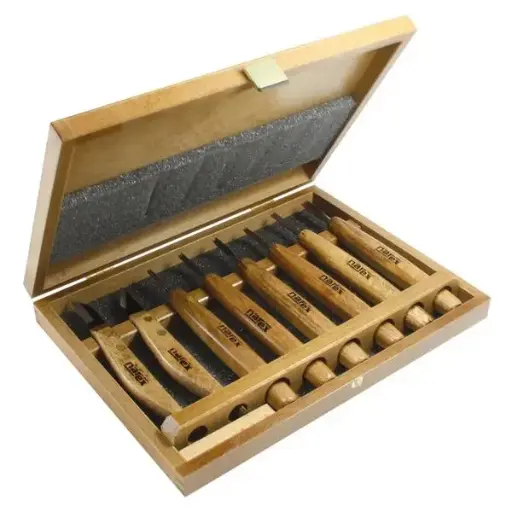 [NAR-869010] Set voor fijn houtsnijden, PROFI 8 stuks