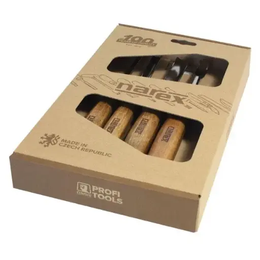 [NAR-869901] Set van snijbeitels, PROFI 4-pc