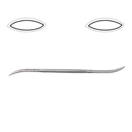 [NAR-872583] Riffler rasp, type 3 180 mm