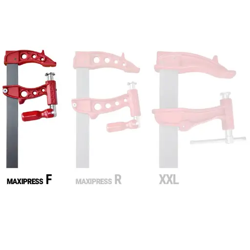 [PIH-60060] PIHER Gietijzeren klem  MAXI F-60cm. Bar:35x8 mm Spandiepte:12 cm