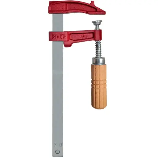 [PIH-02012] PIHER Gietijzeren klem MM-12cm Bar:18x7 mm Spandiepte:7 cm