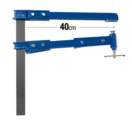 [PIH-06504] PIHER Cast iron clamp 40K-40cm Bar:40x10 mm Clamping depth:40 cm