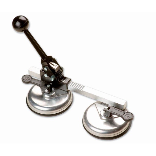 [PIH-30102] PIHER Dubbele zuignap met ratelklem - Ø11,7cm