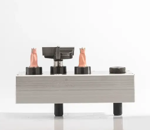 [SIS-TRIMATIC SUPER45/9,5] Sistemi Klein DRILL ADAPTOR FOR BLUM HINGES