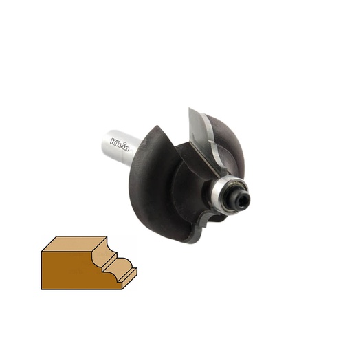 [SIS-C132.350.R] Sistemi Klein HW OGEE BIT S=8 D=35 RH+B/BEARING