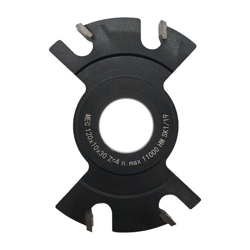 [TEN-350014] Fixed Groove Cutter 4T 120x30x10