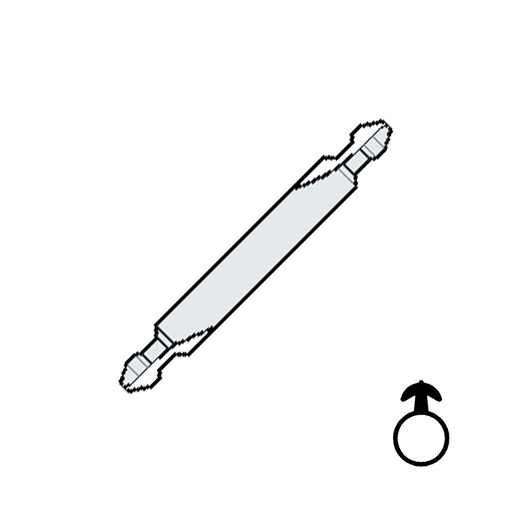 [VIR-1740104] Virutex Dubbele groeffrees Anker HM