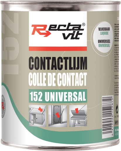 [REC-114631] contactlijm 152 Universal Vloeibaar Beige/Geel 0,75L