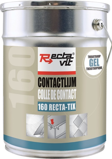 [REC-125058] contactlijm 160 RectaTix Gel Beige/Geel 5L