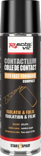 [REC-157560] Spuitlijm Aerosol Fast Forward Compact Transparant 0,5L