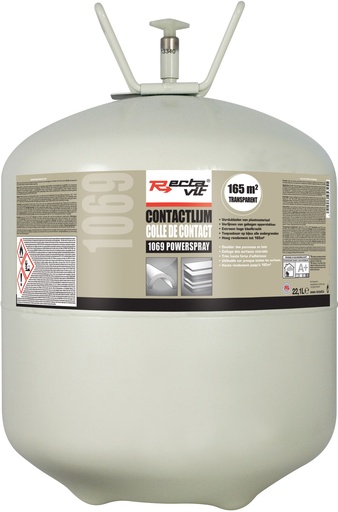 [REC-125707] Spuitlijm Canister PowerSpray Transparant 22,1L