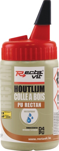[REC-114121] Houtlijm Rectan Amber 0,25kg