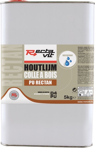 [REC-114124] Houtlijm Rectan Amber 5kg