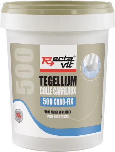 [REC-114231] Tegellijm 500 CaroFix Lichtgrijs 1,25kg