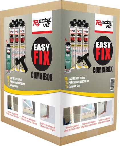 [REC-122118] Lijmschuim Easy Fix - Combibox Oranje 1set