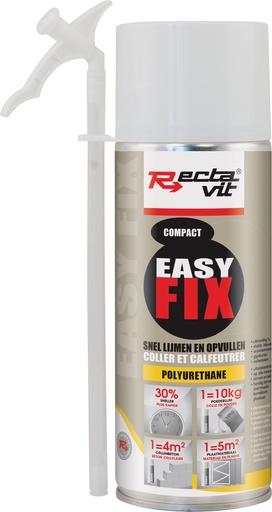 [REC-122196] Lijmschuim Easy Fix Compact Oranje 0,3L