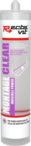 [REC-134481] Montagelijm Montage Clear Transparant 0,29L