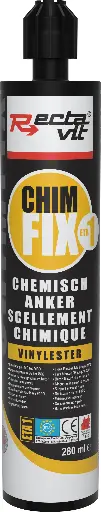 [REC-129167] Chemische verankering ChimFix ETA1 Donkergrijs 0,28L