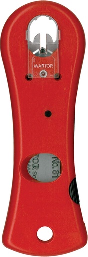 [REC-127970]  Couteau à cartouche Rouge 1st/pc