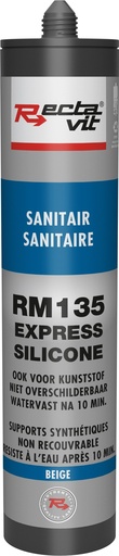 [REC-113652] Vochtige ruimtes RM135 Sanitair Express (Silicone) Beige 0,31L