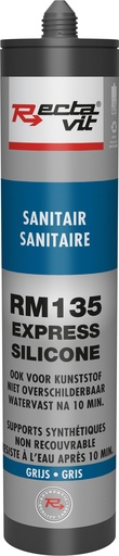 [REC-119346] Vochtige ruimtes RM135 Sanitair Express (Silicone) Grijs 0,31L