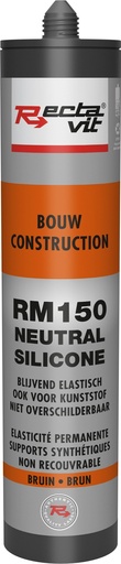 [REC-114051] Bouw & Beglazing RM150 Bouw (Neutral Silicone) Bruin 0,31L