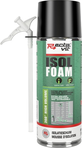 [REC-114240] Isolatieschuim Isol Foam - 360° High Volume Groen 0,3L