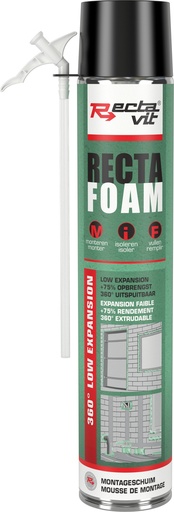 [REC-123852] Isolatieschuim Recta Foam - 360° Low Expansion Groen 0,8L