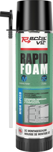 [REC-117609] 2 Componentenschuim Rapid Foam - High Speed Groen 0,4L