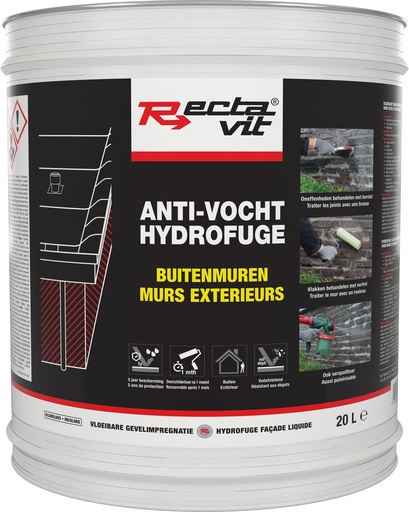 [REC-114587]  Anti-Vocht Buitenmuren Transparant 20L