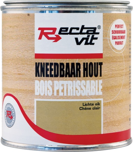[REC-125233]  Kneedbaar Hout Lichte eik 0,25L