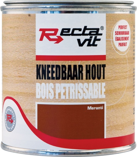 [REC-125229]  Kneedbaar Hout Meranti 0,25L