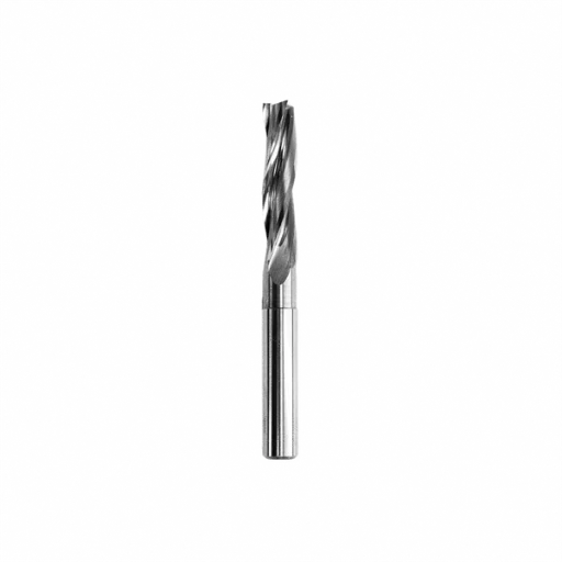 [SF1-8-8DP] 8 mm x 35 mm Opwaartse Spiraalfrees – Vlakke Tip