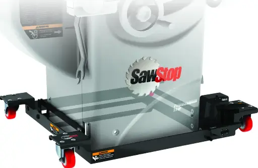[MB-PRO-IND-I] SawStop base mobile industrielle pour scie sur table professionnelle
