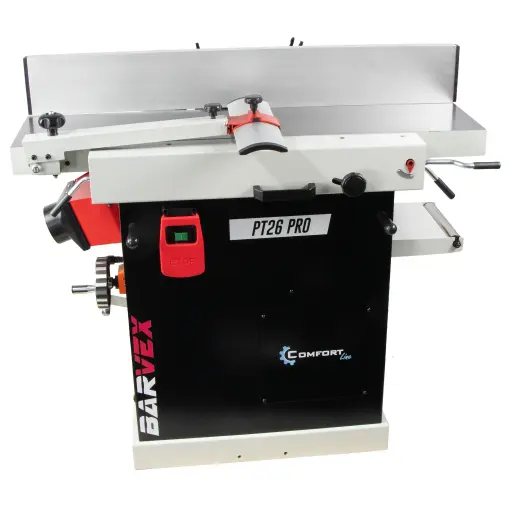 [TEN-14100] BARVEX raboteuse-dégauchisseuse PT26 PRO - 230V, 3HP