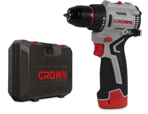 [CRO-CT21129HMX-2C1 BMC] crown Accu boor- en schroefmachine-CT21129HMX-2C1 BMC