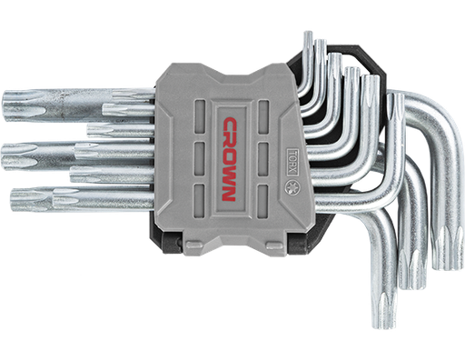 [CRO-CPHOK-TMAX09] crown Professionele torxsleutelset, 9-delig, CR-V-CPHOK-TMAX09