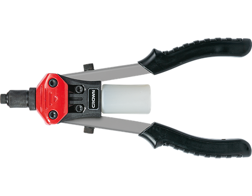 [CRO-CPHPL-RHA12] crown Professionele zware handpopnageltang, 12", 3,2/4,0/4,8 mm, dubbele hendel-CPHPL-RHA12